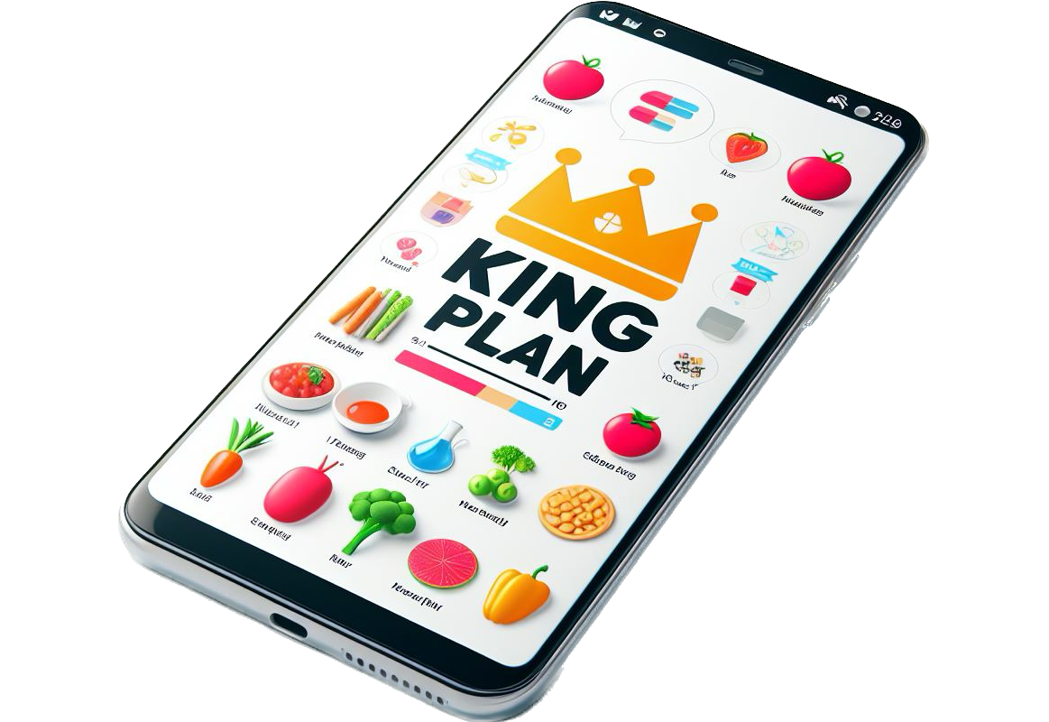 aplikacja dietetyczna king plan